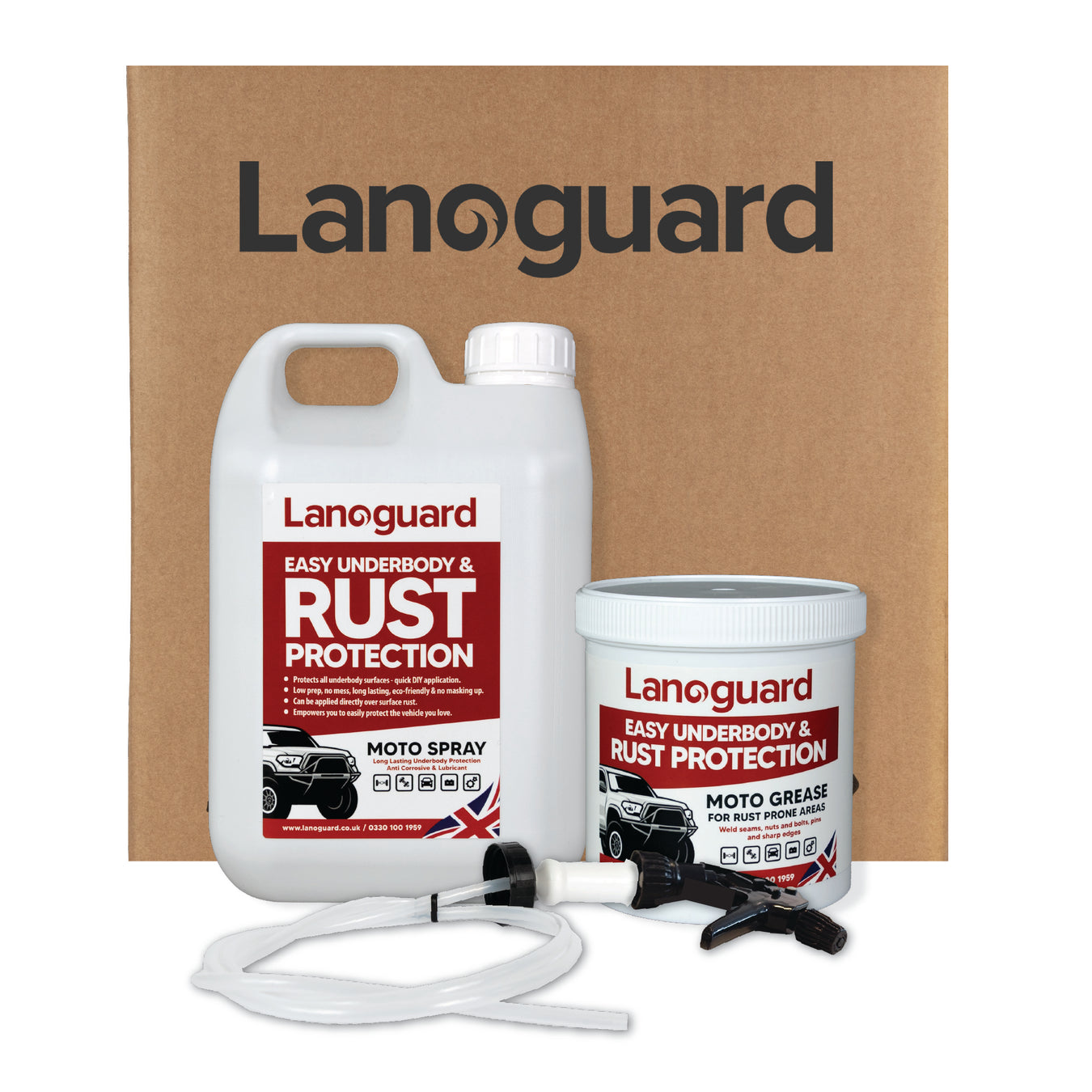 Underseal Range for Vehicle Rust & Corrosion Protection